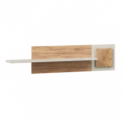 Полка навесная Фиджи (ЛД 659.030.000) Дуб золотой, Кашемир. Фото №2