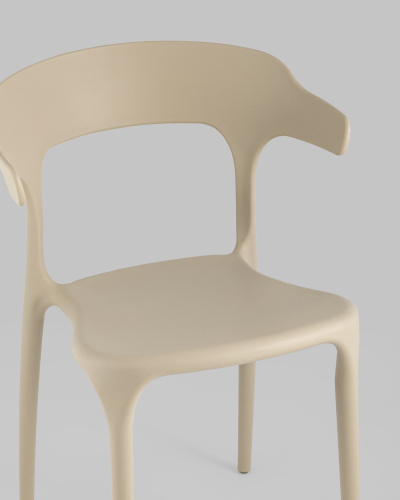 Стул Neo пластик бежевый. Фото №9