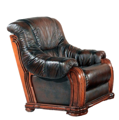 Кресло Castello коричневое. Фото №2