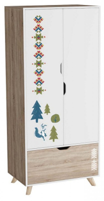 Гарнитур для детской Маша и медведь Folk. Фото №2