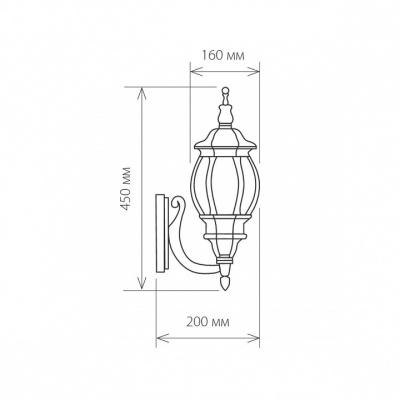 Светильник на штанге Elektrostandard GL 1001U a033703. Фото №2