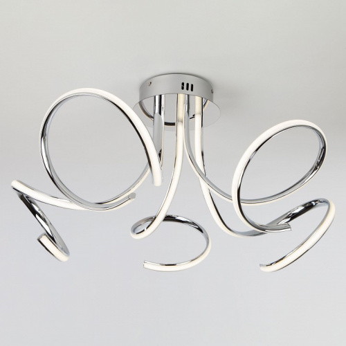 Потолочная люстра Eurosvet Supreme 90068/5 хром. Фото №1