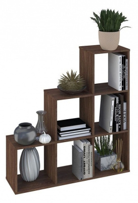 Стеллаж Polini Home Smart, коричневый. Фото