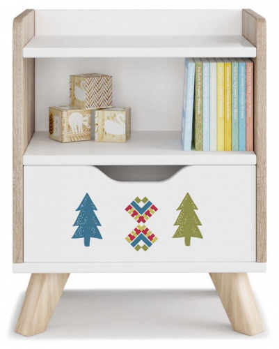 Тумбочка Маша и Медведь Folk. Фото №1