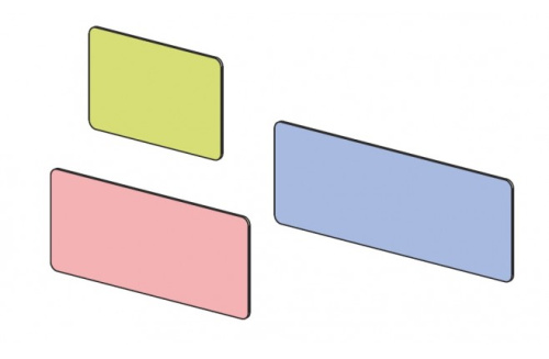 Панель настенная для кроватей Силуэт 1800. Фото №1