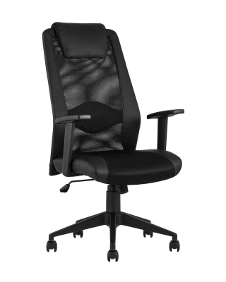 Кресло офисное TopChairs Studio черное. Фото №2