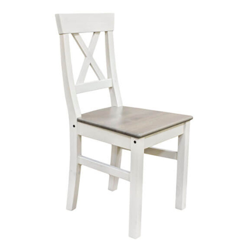 Стул "Форест" белый воск УКВ/серый ("Синди&Консолеа"). Фото №1
