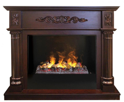 Электрокамин RealFlame Silvia 26 AO 3D Cassette 630 + Black вставка. Фото №2