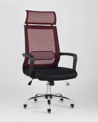 Кресло офисное TopChairs Style красное. Фото №4