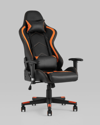Кресло игровое TopChairs Cayenne оранжевое. Фото №3