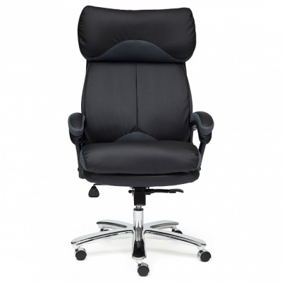 GRAND кож/зам/ткань, черный/серый, 36-6/12. Фото