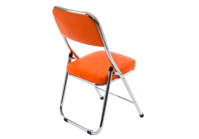 Стул Chair раскладной оранжевый. Фото №5