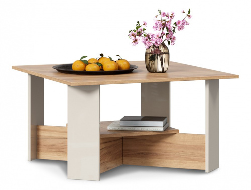 Стол журнальный Фиджи (ЛД 659.200.000) Дуб золотой, Кашемир. Фото №1