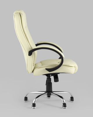 Кресло руководителя TopChairs Atlant бежевое. Фото №4