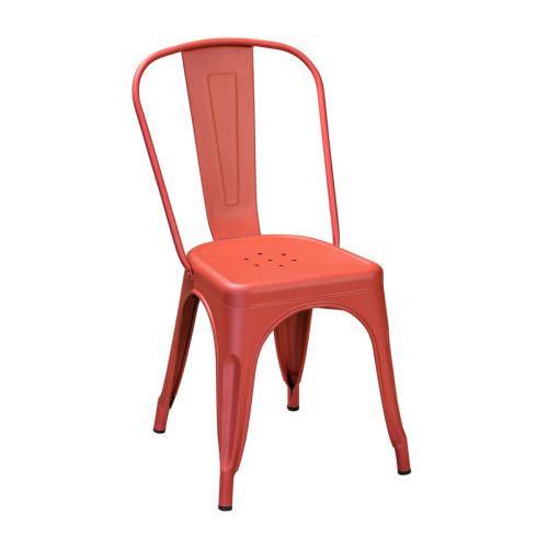 Стул Tolix Коралловый красный. Фото №1