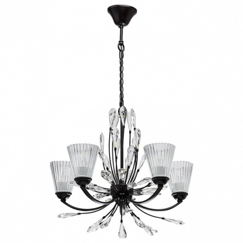 Подвесная люстра Chiaro Летиция 6 343011805. Фото №2