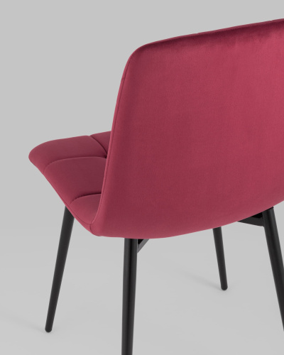 Стул Одди велюр красный. Фото №8