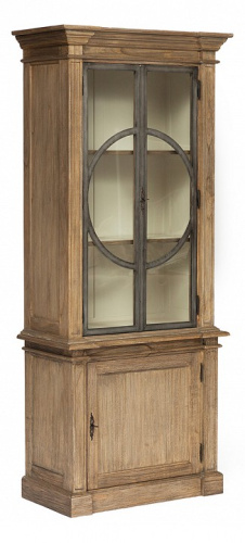 Библиотека Secret De Maison GIRAUDOUX (mod. BKC 16-01) красное дерево/металл, 90 х 45 х 210 см, античный дуб. Фото №1