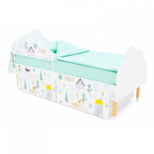 Кровать Stumpa 411908, белый. Фото №10