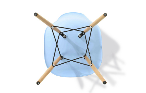 Стул DC231A голубой/белый. Фото №10