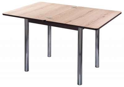 Стол кухонный  цвет каркаса венге, цвет столешницы Орех светлый. Фото №2