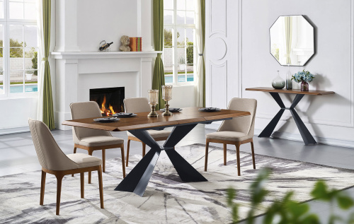 Стул Y1711A светлый/орех. Фото №9