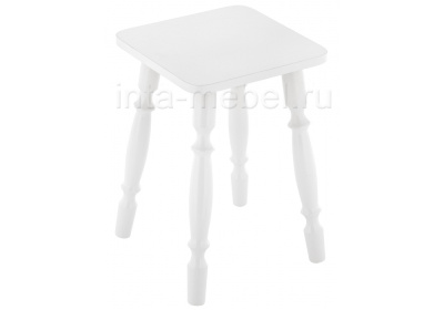 Стул из дерева Грай белый глянец. Фото №2