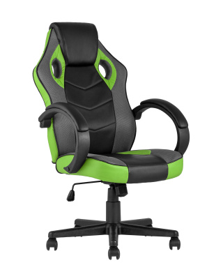Кресло игровое TopChairs Sprinter зеленое. Фото №2