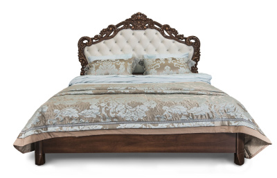 Кровать с мягким изголовьем Патрисия (1800х2000) караваджо глянец. Фото №2