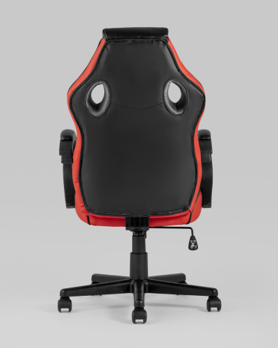 Кресло игровое TopChairs Sprinter красное. Фото №6