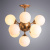 Люстра на штанге Arte Lamp Fobos A2704PL-9SG. Фото №2