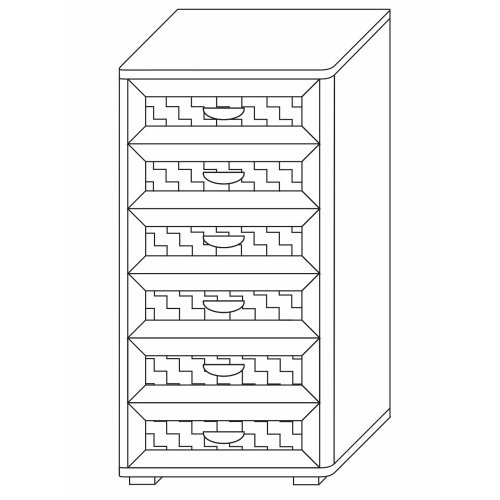 Комод высокий Парма. Фото №6