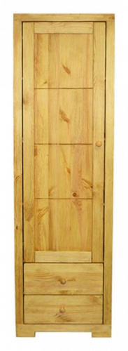 Витрина закрытая (1 дверь, 2 ящика) Калипсо. Фото №2