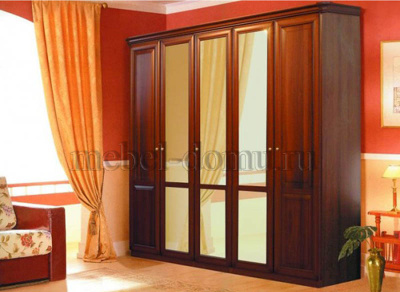 Шкаф пятидверный Джулия 2569. Фото №3