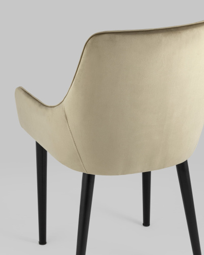 Стул Джоан велюр капучино. Фото №8