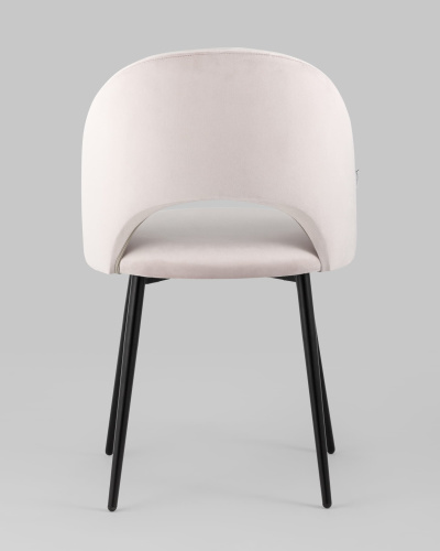 Стул Меган велюр светло-розовый фото Стул Меган велюр светло-розовый. Фото №6