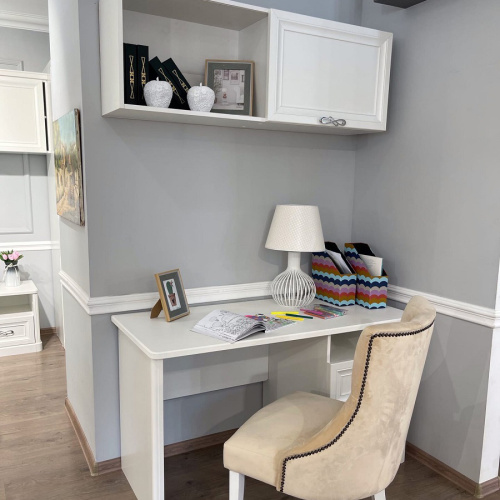 Стол письменный Мишель Белый матовый. Фото №3