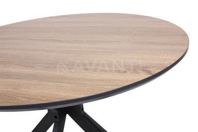 Стол обеденный VEGA (D100x75) мед. Фото №4