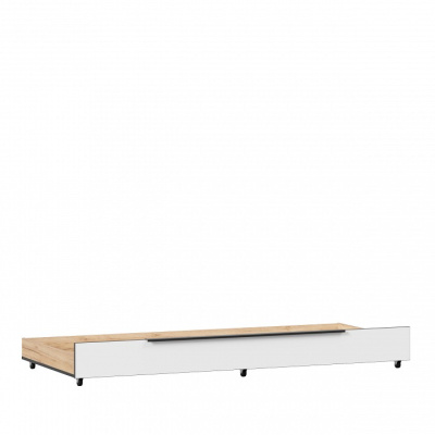 Ящик выкатной для кровати-чердака Урбан (Дуб Золотой/Белый). Фото №2