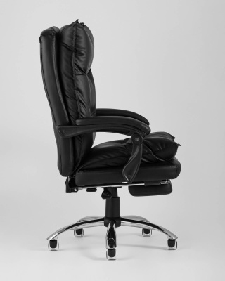 Кресло руководителя TopChairs Alpha черное. Фото №4