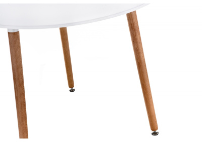 Стол деревянный Lorini 80 white / wood. Фото №3
