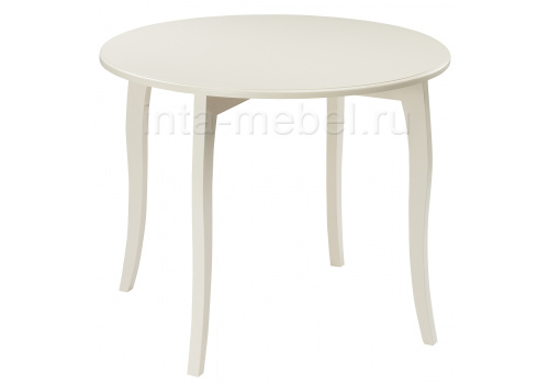 Стол деревянный Мантенья молочный. Фото №1