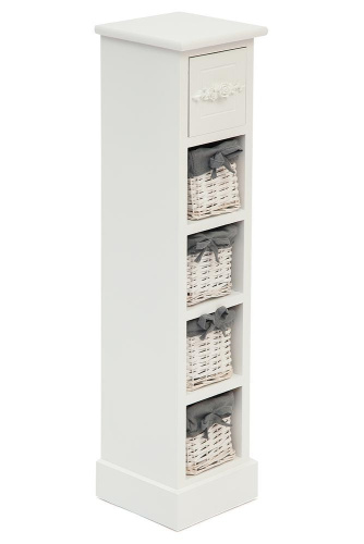 Тумба с 4 корзинами и ящиком Floral 5 mod. HX16-002NS. Фото №1