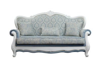 Диван 3-х местный "Мишель" с раскладным механизмом, декор белый матовый. Фото №2