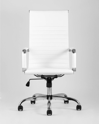 Кресло руководителя TopChairs City белое. Фото №4