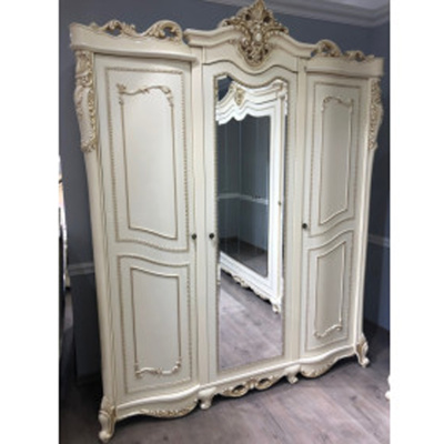 Шкаф 3-ств Джоконда крем глянец. Фото №3