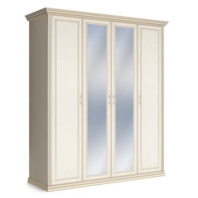 Шкаф распашной четырехдверный с зеркалами Венето. Фото №2