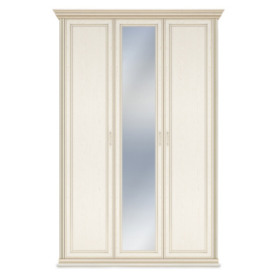 Шкаф распашной трехдверный с зеркалом Венето. Фото №5