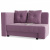 Диван прямой Корфу NEXT Purple Еврокнижка (фиолетовый велюр) Подлокотник слева.. Фото №2