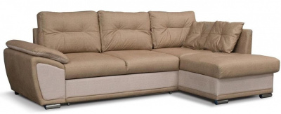 Диван угловой Риттэр дельфин Коричневый правый. Фото №2